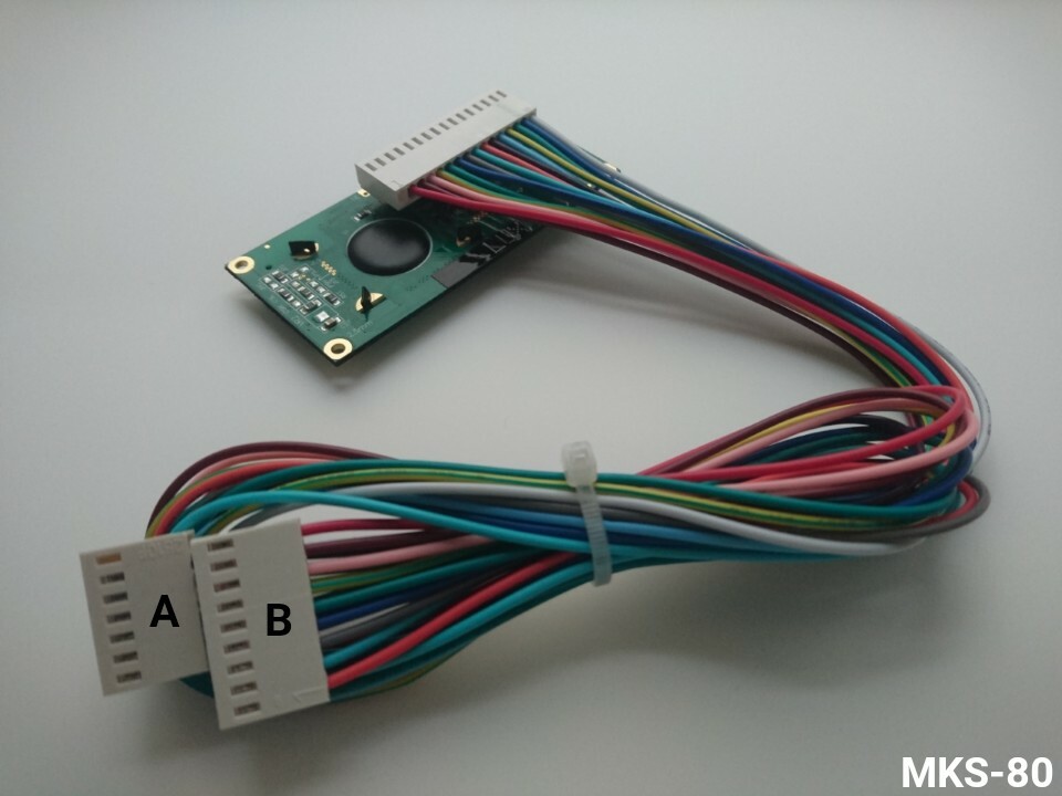 Roland MKS-80 Custom OLED Display !