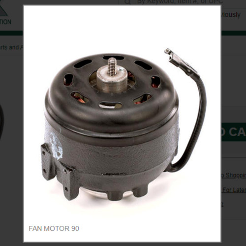 FAN MOTOR 90 # 1011514-25