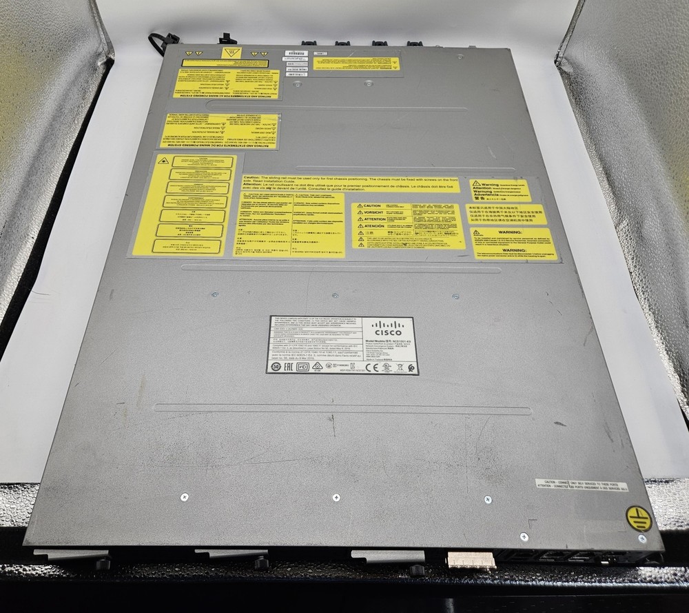 Network Convergence System w/ Module & 2x Power Supplies NCS1001 READ