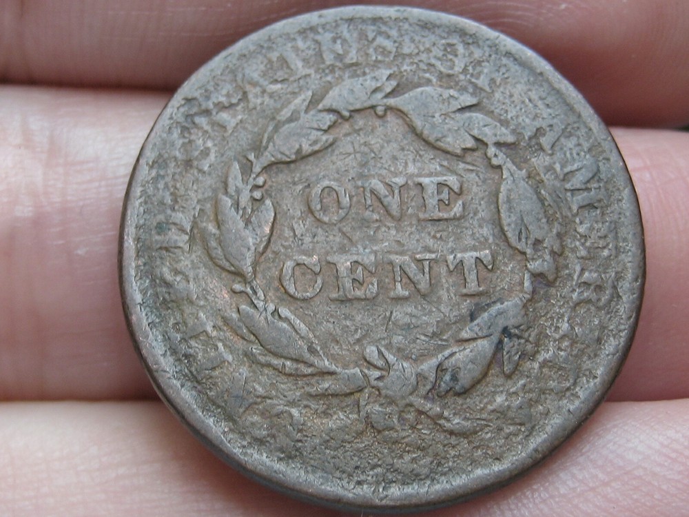 1837 Matron Head Large Cent Penny- Good Details, Plain Cord, Medium Letters