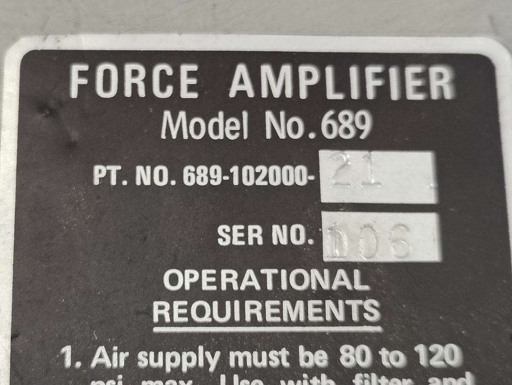 Acton Force amplifier 689