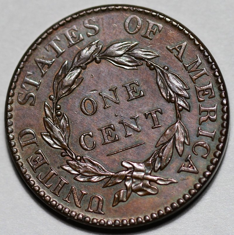 1818 Coronet Head Large Cent - US 1c Copper Coin