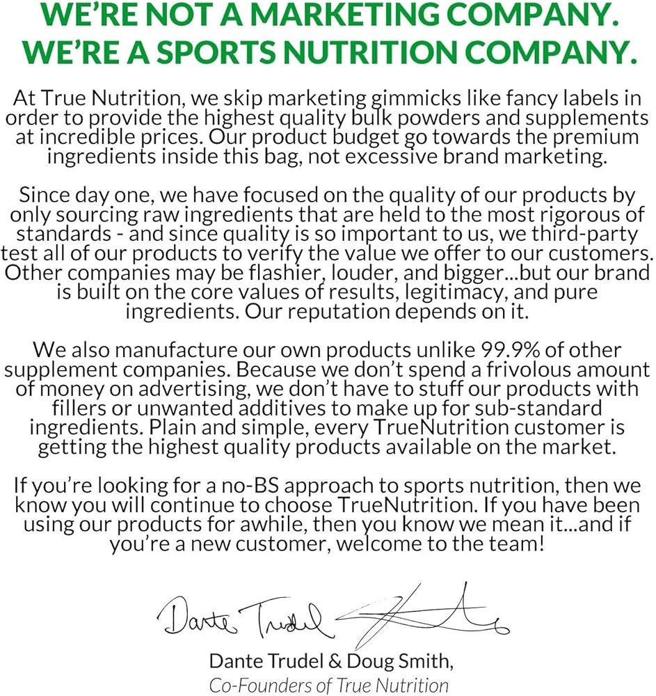 True Nutrit Hydrolyzed Collan Powder - Grass Fed, Pasture-Raised Beef