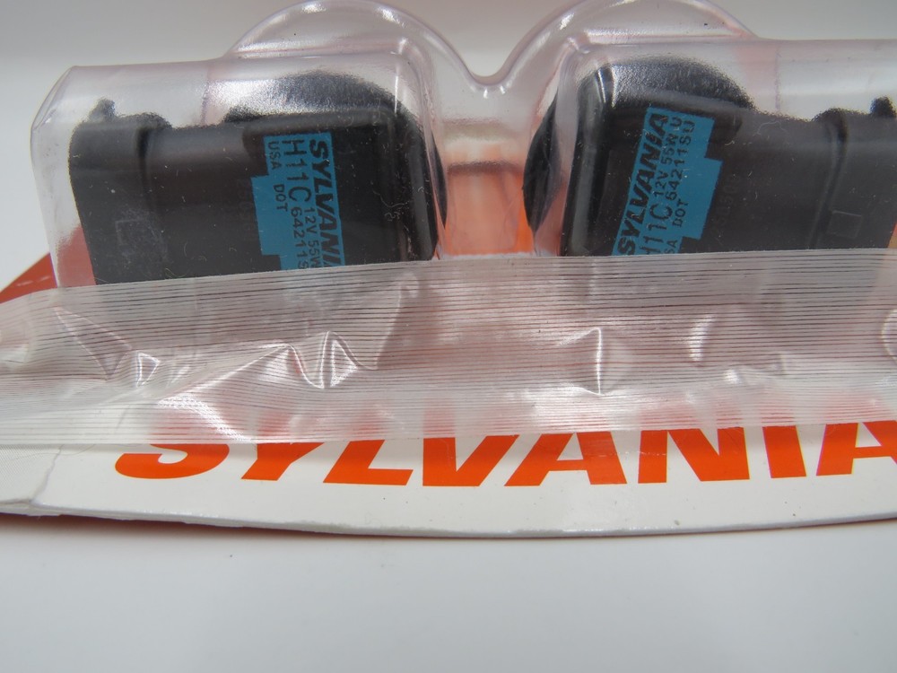 Sylvania H11 Silverstar Ultra Headlight Bulbs Opened