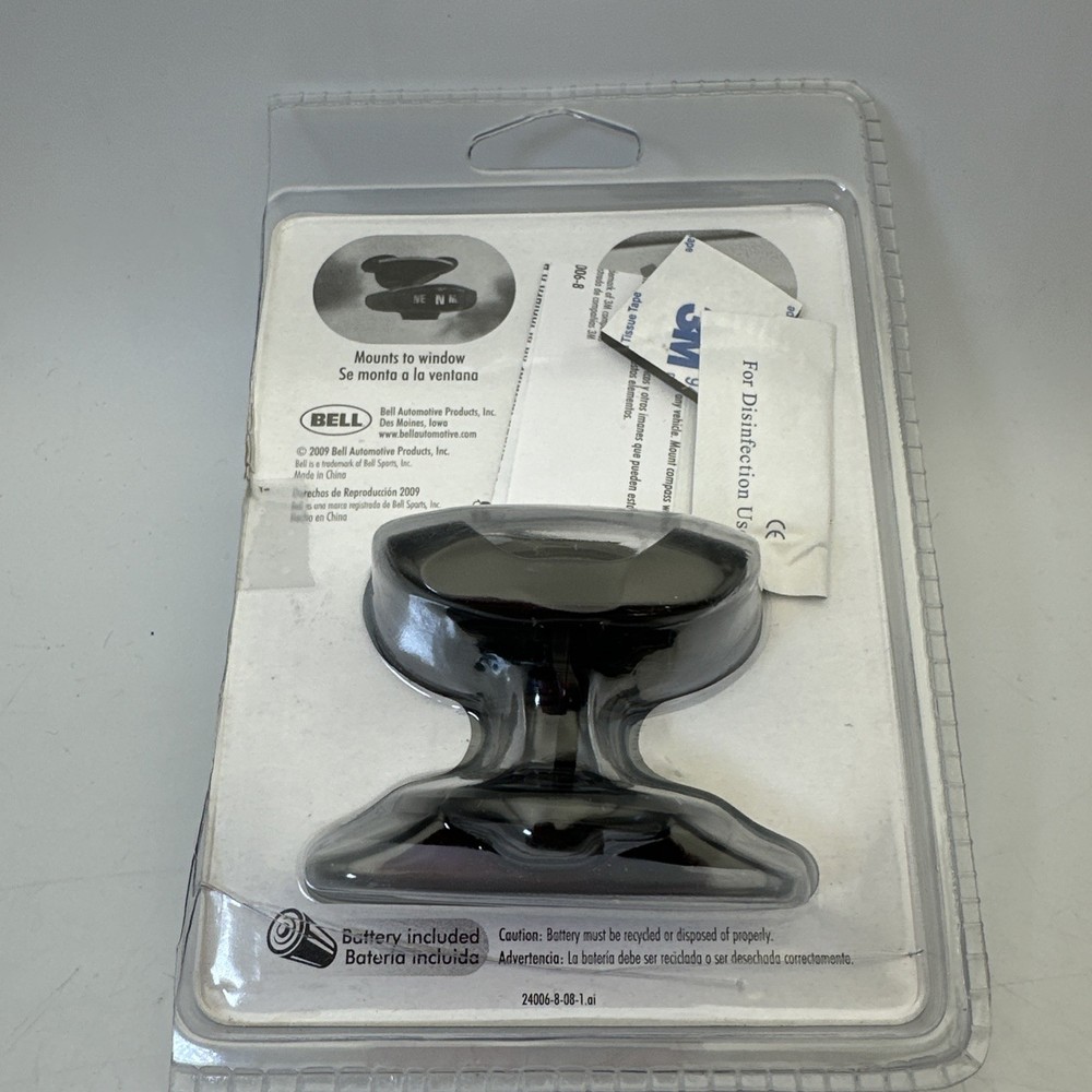 Bell 24006-8 Dashboard Lighted Compass - New Open Package-