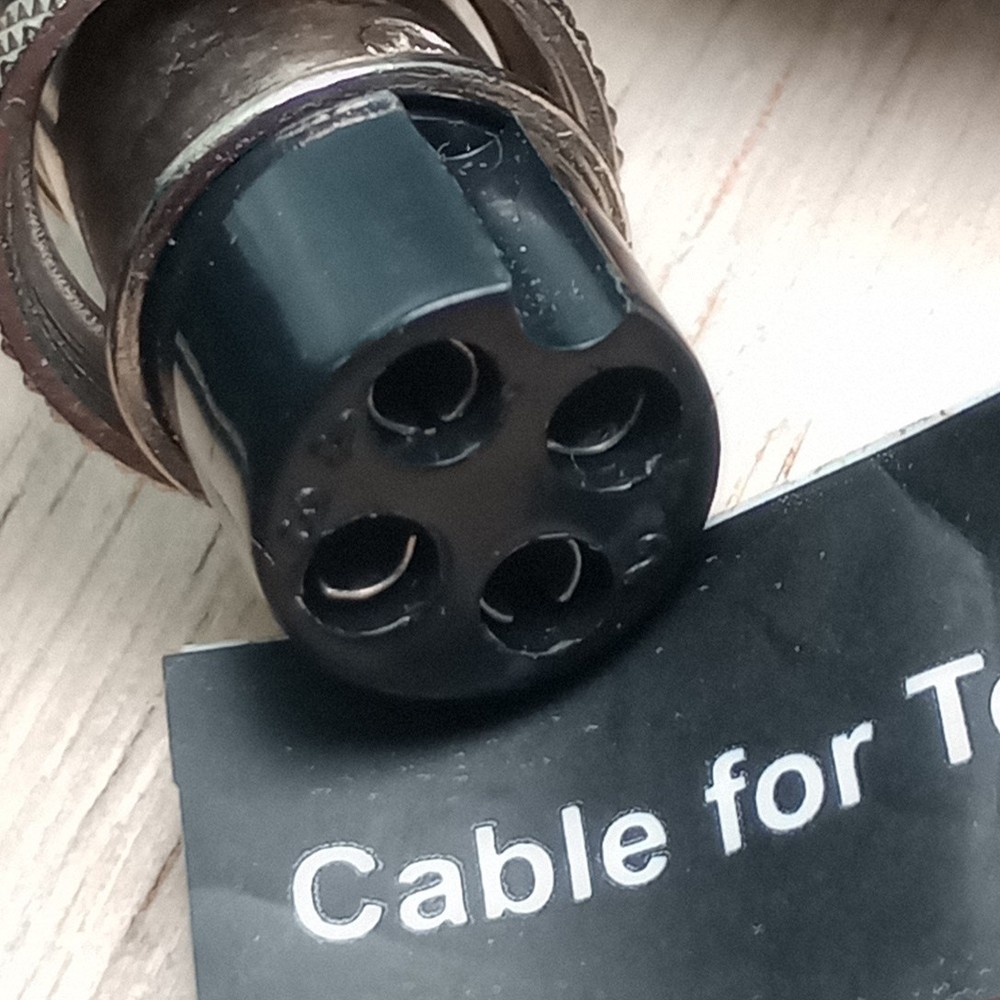 Replacement 7D1 12"Connector Cable for HBUDS Pipe Inspection Camera