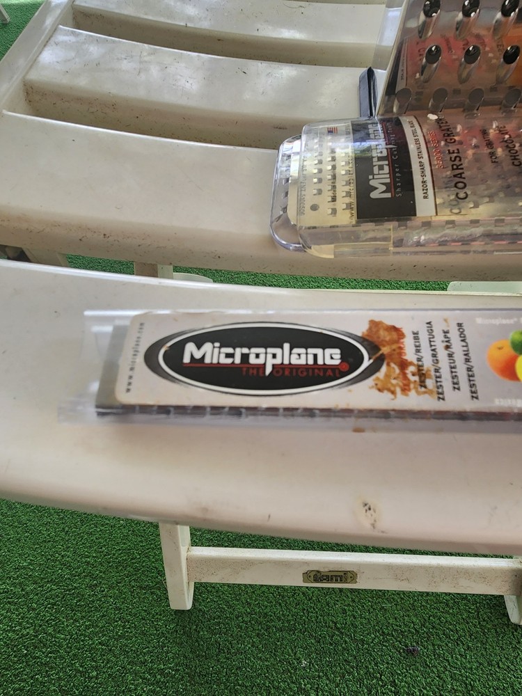 Microplane Premium Coarse, Fine & 2 Verticles NWOT