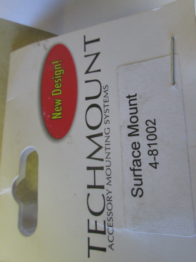 TECHMOUNT MOTORCYCLE MOUNT KIT FOR GPS / PHONE / ELECTRONICS - FLAT SURFACE UNIV
