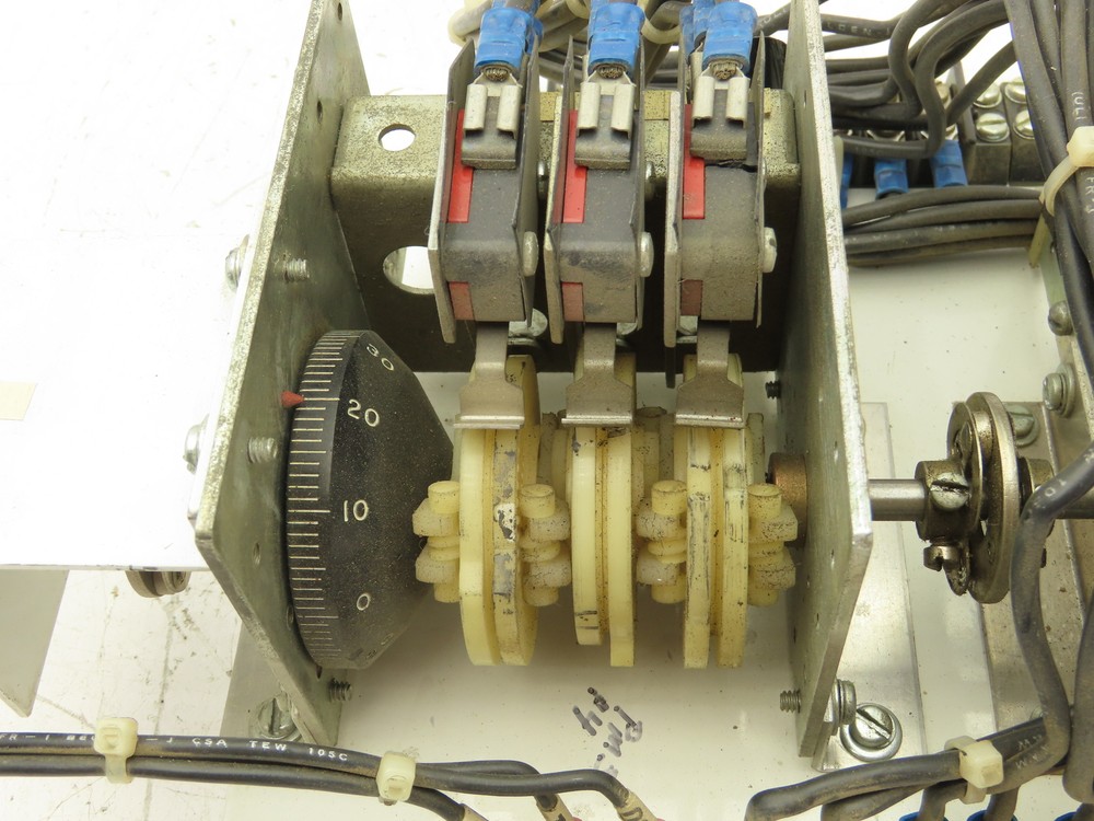 Marsh Bellofram Timer/Counter Cam Programmer 12+3 Configuration Potentiometer