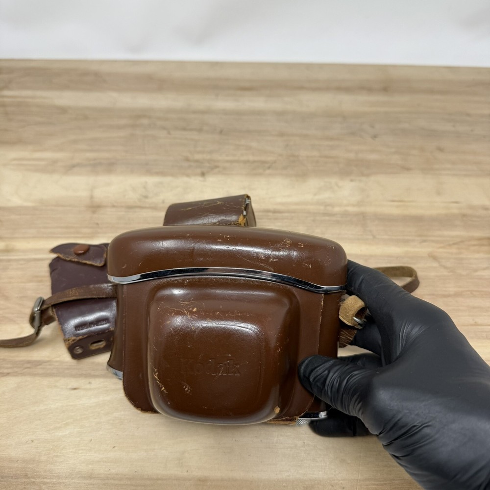 Vintage Kodak Retinette IA Camera Germany Leather Case