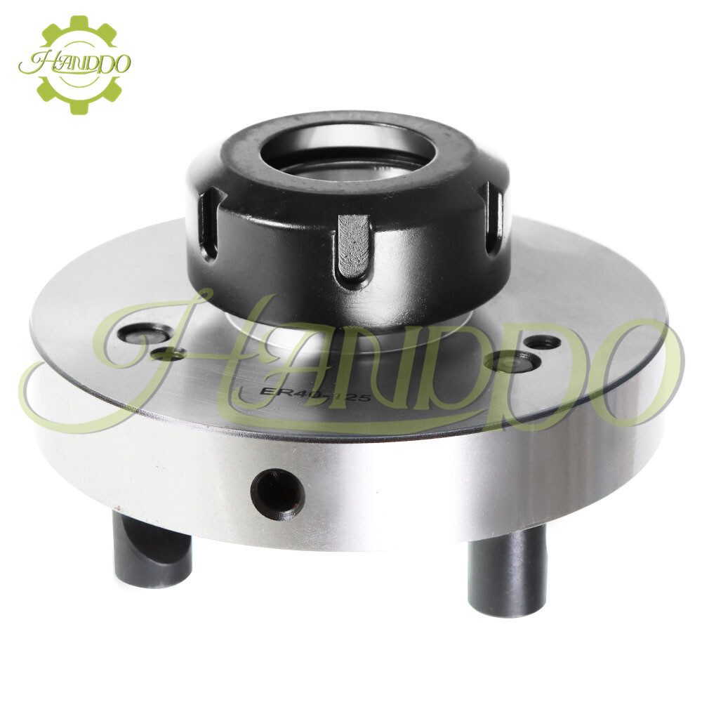 125mm Diameter ER40 Collet Chuck For Milling Compact Lathe Tool Stud 5/8"