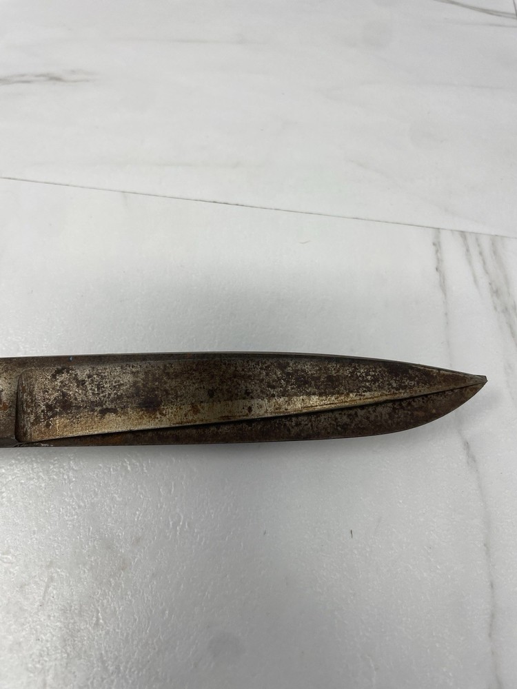 Vintage 10" Scissors marked FE1 Rough Condition