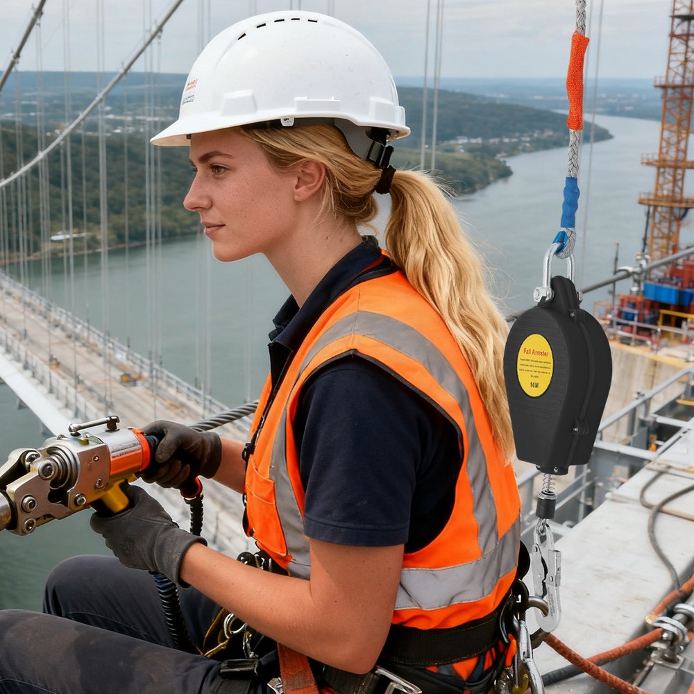 Fall Arrest Protection Equipment Self-Retractable Falling Arrester Protect Gear