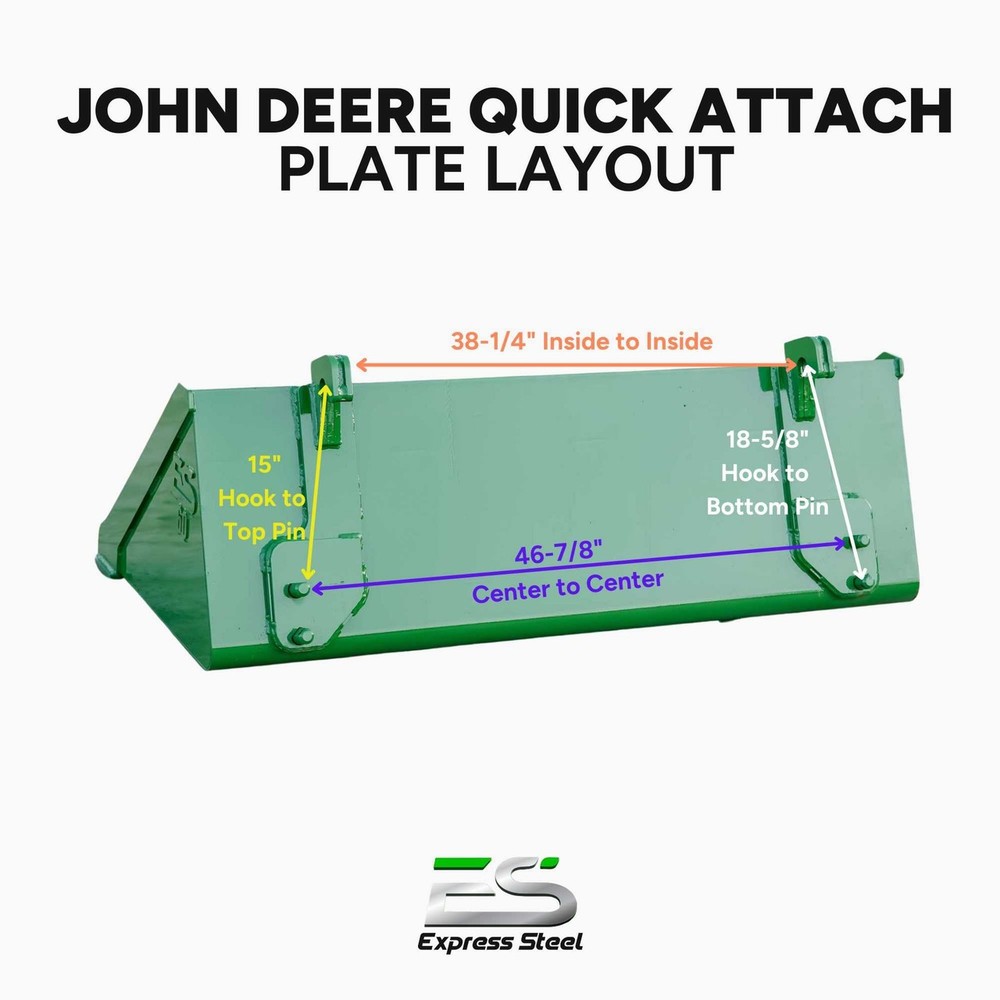 John Deere Quick Attach Pallet Forks