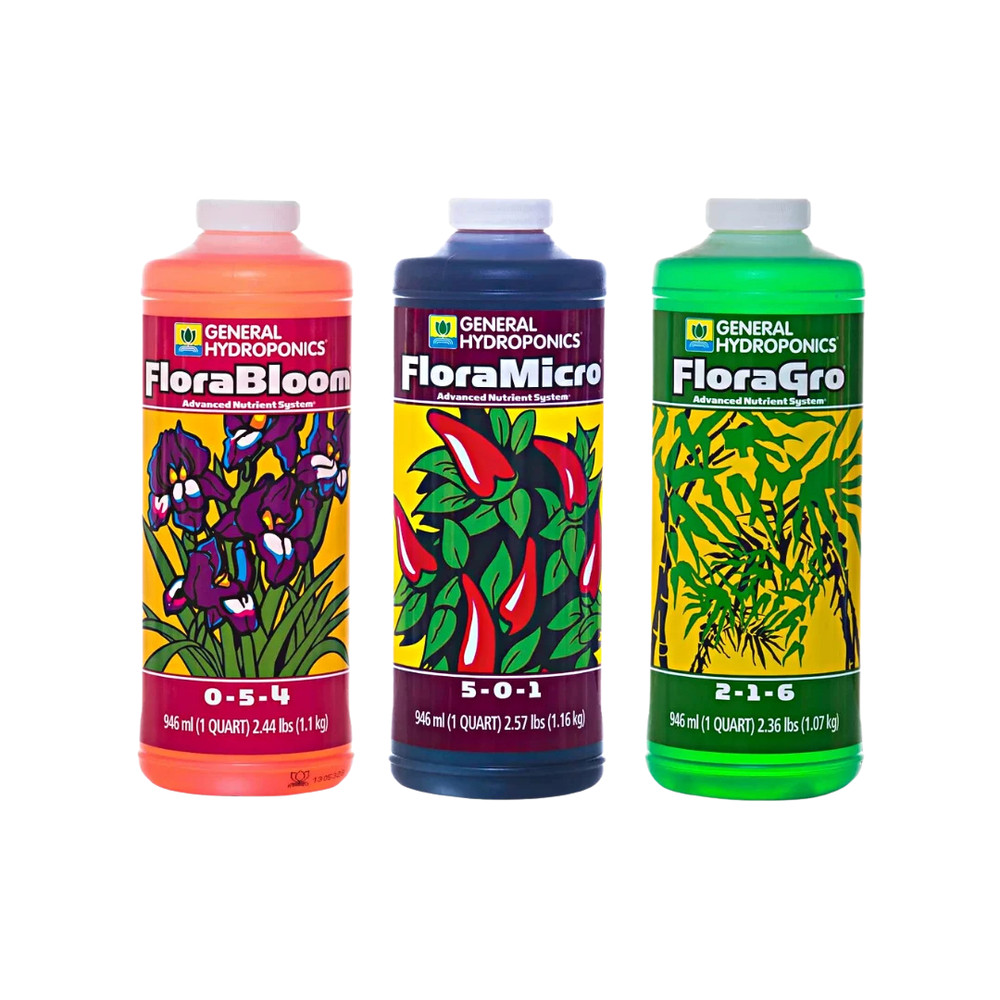 General Hydroponics Flora Micro 1QT, 1Gal, 2.5Gal, 6Gal