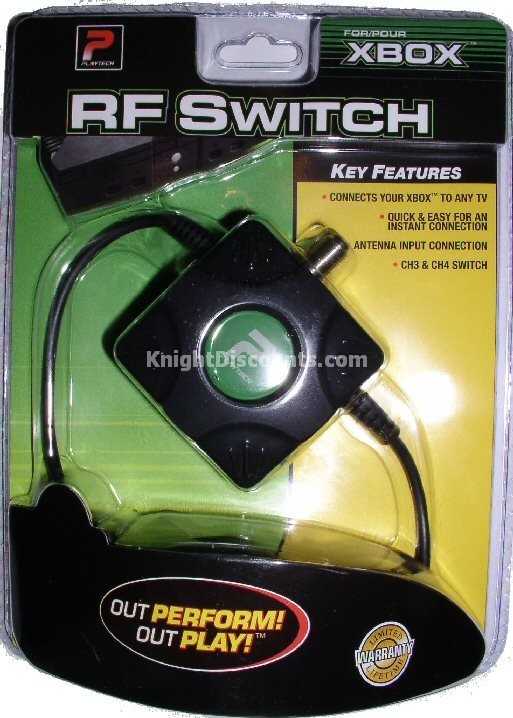 Xbox RF SWITCH Microsoft X-Box RFU Cable Adapter NEW