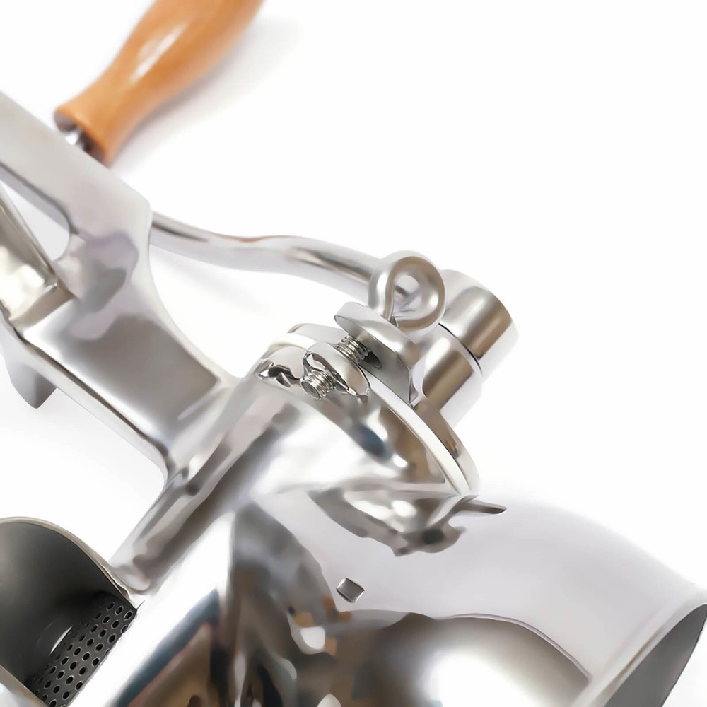 Manual Wheatgrass Juicing Hand Press Wheat Grass Fruit Juicer Extractor silver