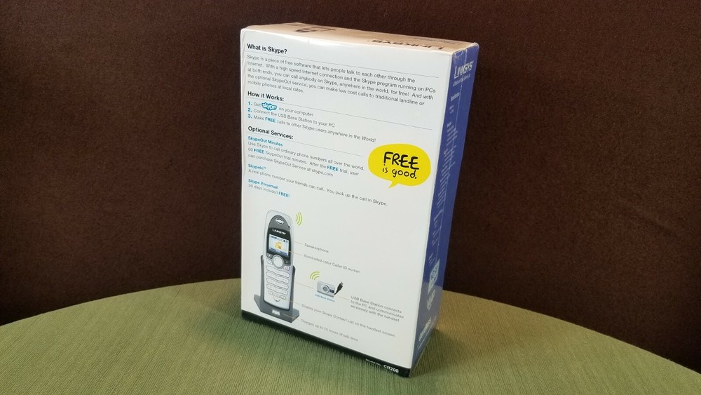 Linksys Skype Wireless Internet Telephone Kit CIT200