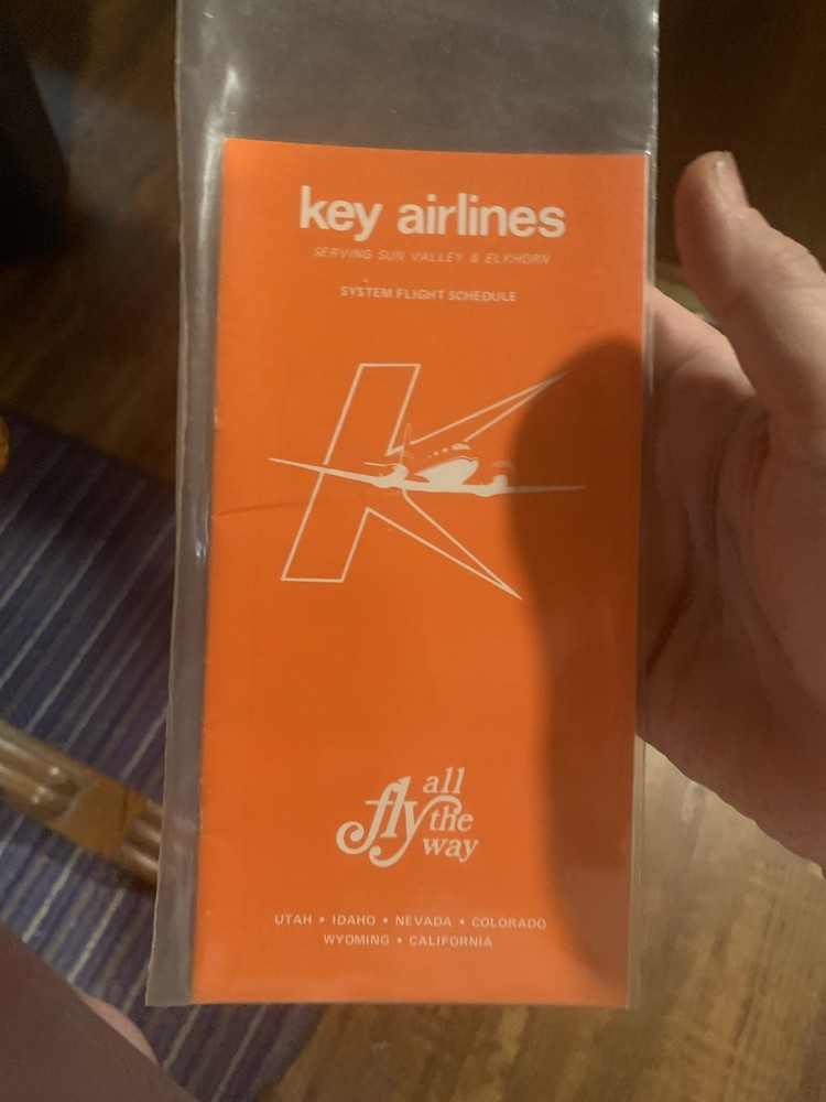 Key Airlines Timetable 12/13/75