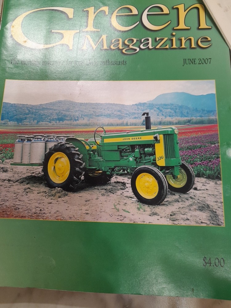 John Deere Green Magazine 2007 Full Year 12 Issues Good Condition