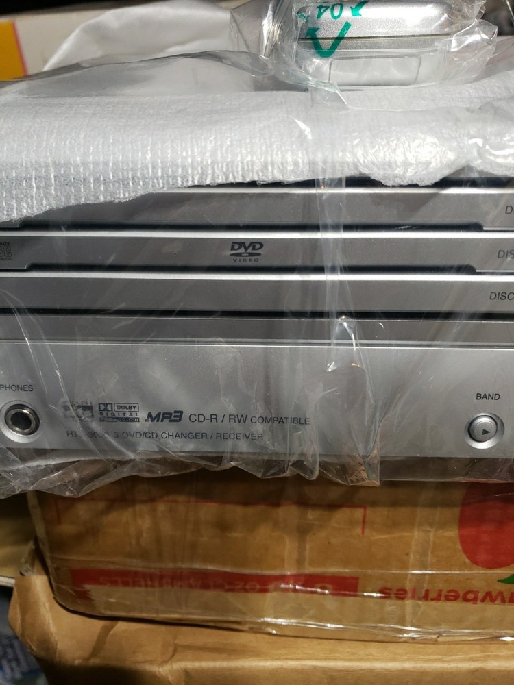 RCA 3 DVD Changer/Receiver HTS-3000 Bundle