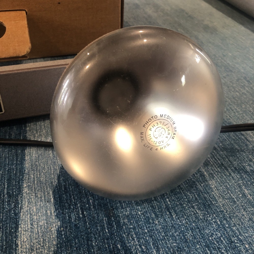 POWERLITE JUNIOR MODEL 20 8mm Camera Light Kit Complete In Box Tested🔥🔥🔥