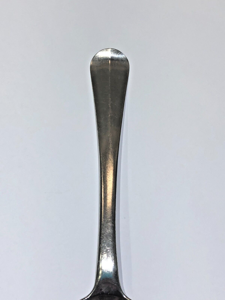 Antique 1873 Dutch Silver Spoon Rat Tail Pattern- .833-Key Export stamp