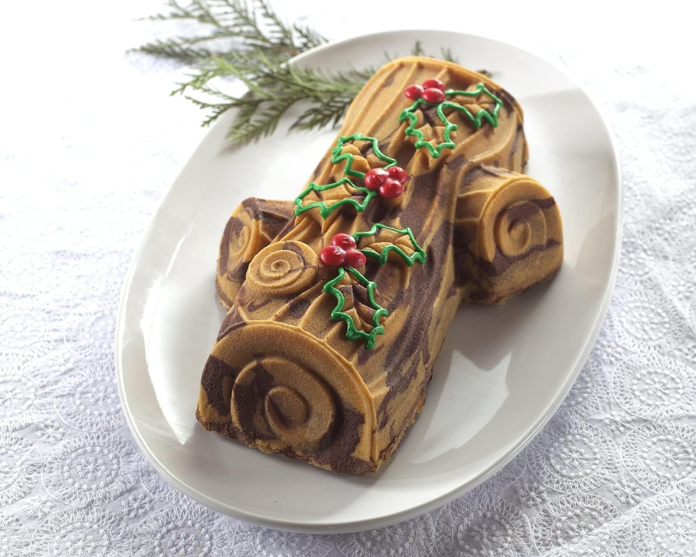 Yule Log Pan