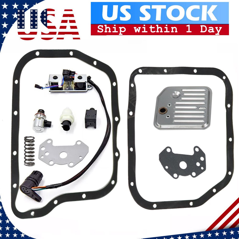 For 2000-Up A518 46RE 48RE Transmission Filter Kit w/ Solenoid & Sensor Set