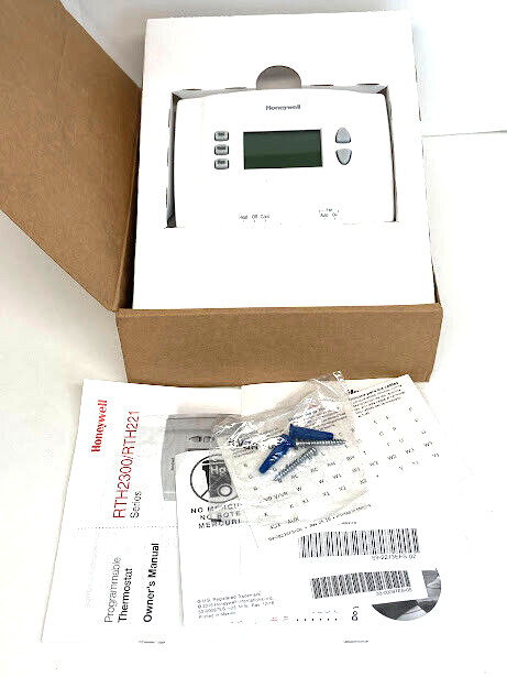 Honeywell Programmable Thermostat RTH221B1021  Open Box