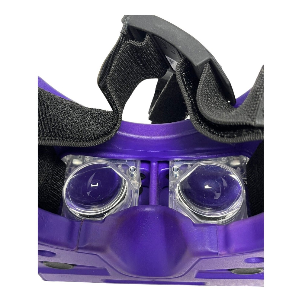 Merge 360 VR Virtual Reality Goggles Headset Purple for iPhone Android Read