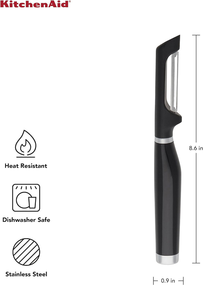 Classic Euro Peeler, One Size Black 2