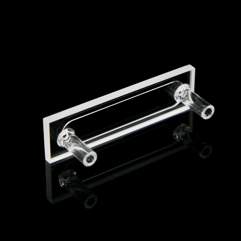 Quartz Flow Cuvette Cell, 1mm, Flowing Cuvettes,Flow Cells