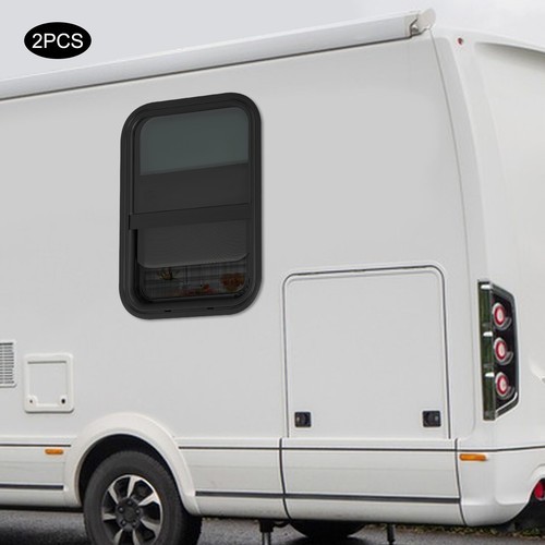 RV Window Slide Window Clip-on Mounting Rectangular Vertical Venting Window