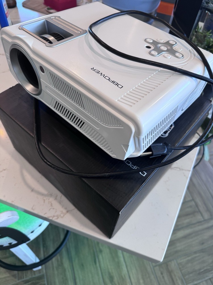 DBPOWER RD-819 LED Desktop Projector White