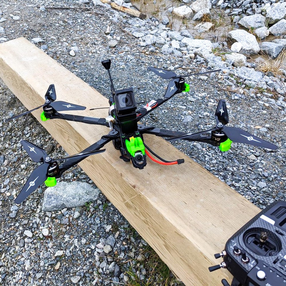 Master Airscrew Performance Multi-Rotor 7x3.7 3-Blade N, Black