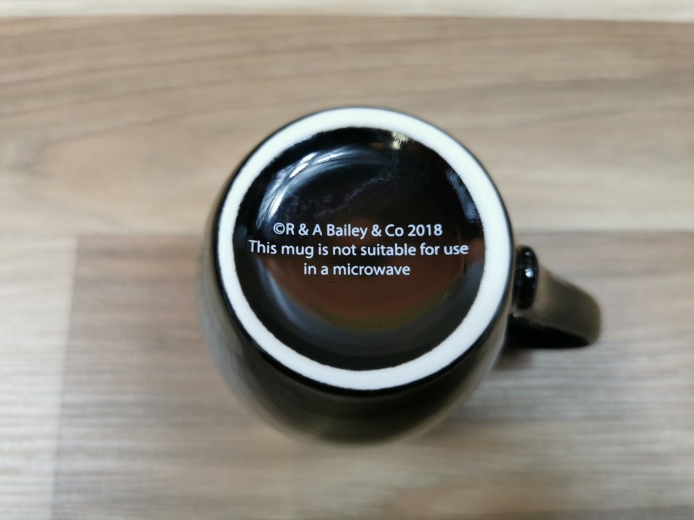 Baileys Irish Cream Black Ceramic Coffee / Tea Mug / Cup