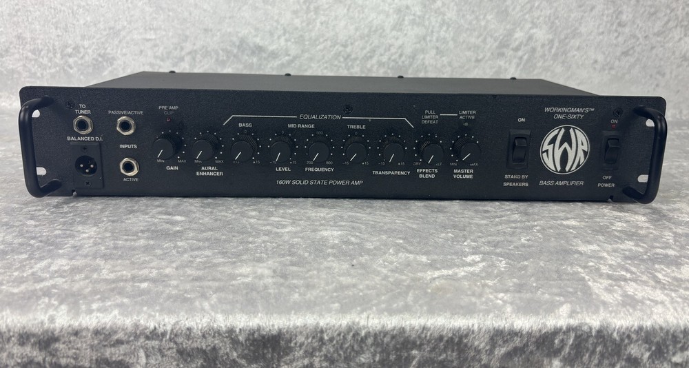 SWR Workingman's 160 bass amp head