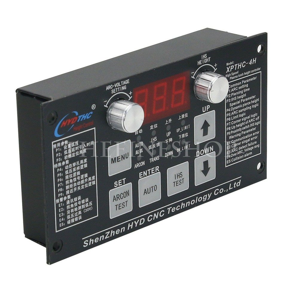 Plasma Torch Height Controller THC Kit For CNC Plasma Cutting Machines XPTHC-4H