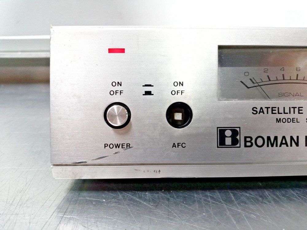 Vintage Bowman Industries SR-800 Satellite Receiver