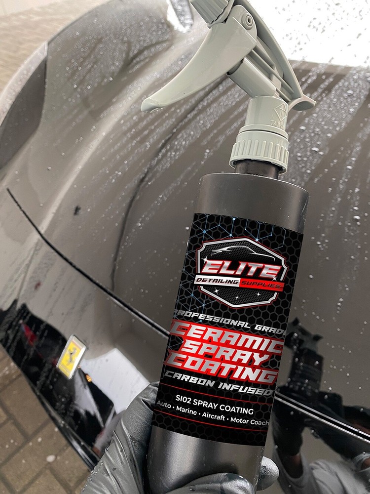 Carbon Infused Ceramic Spray Coating! Extremely User Friendly- Pro Results!