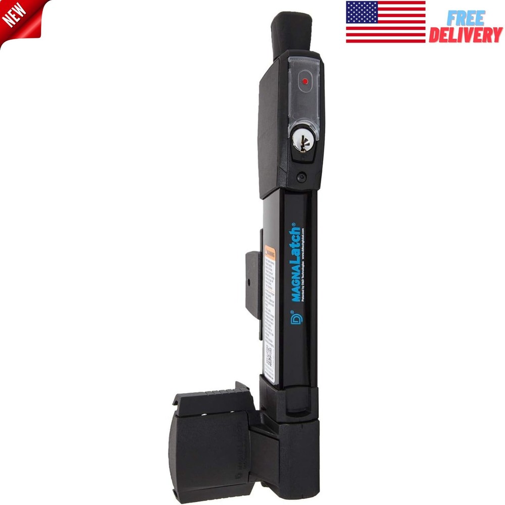 Vertical Pull Magnetic Latch & Lock for Pool Fence Square Gate Child Pet Safety