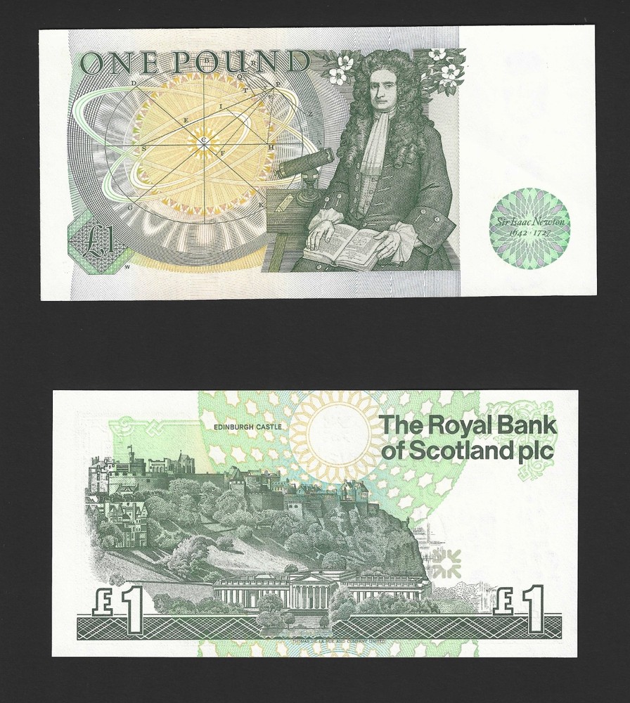 Pound Notes - Newton & Ilay - Crisp Uncirculated - N#55