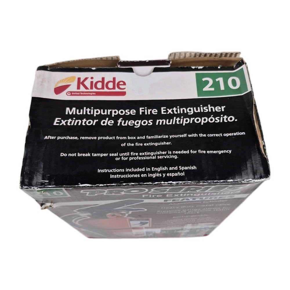 Kidde Fire Extinguishers TwinPro210, Rechargeable Fire Extinguishers, Two-Pack