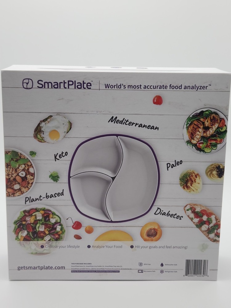 SmartPlate Portion Control Scale Plate Set (New In Box)