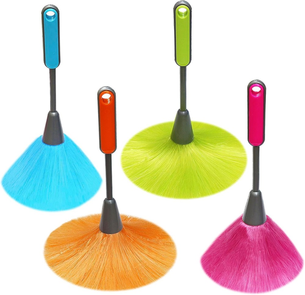 Small Microfiber Duster, Delicate Fluffy Microfiber Feather Duster,