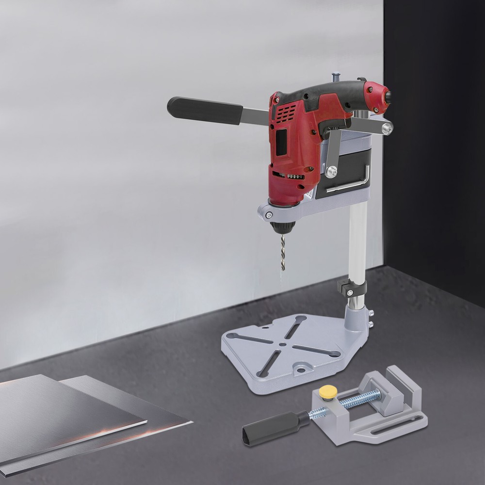 Universal Drill Press Stand Single Head Drill Stand Tool Bench Clamp Electric