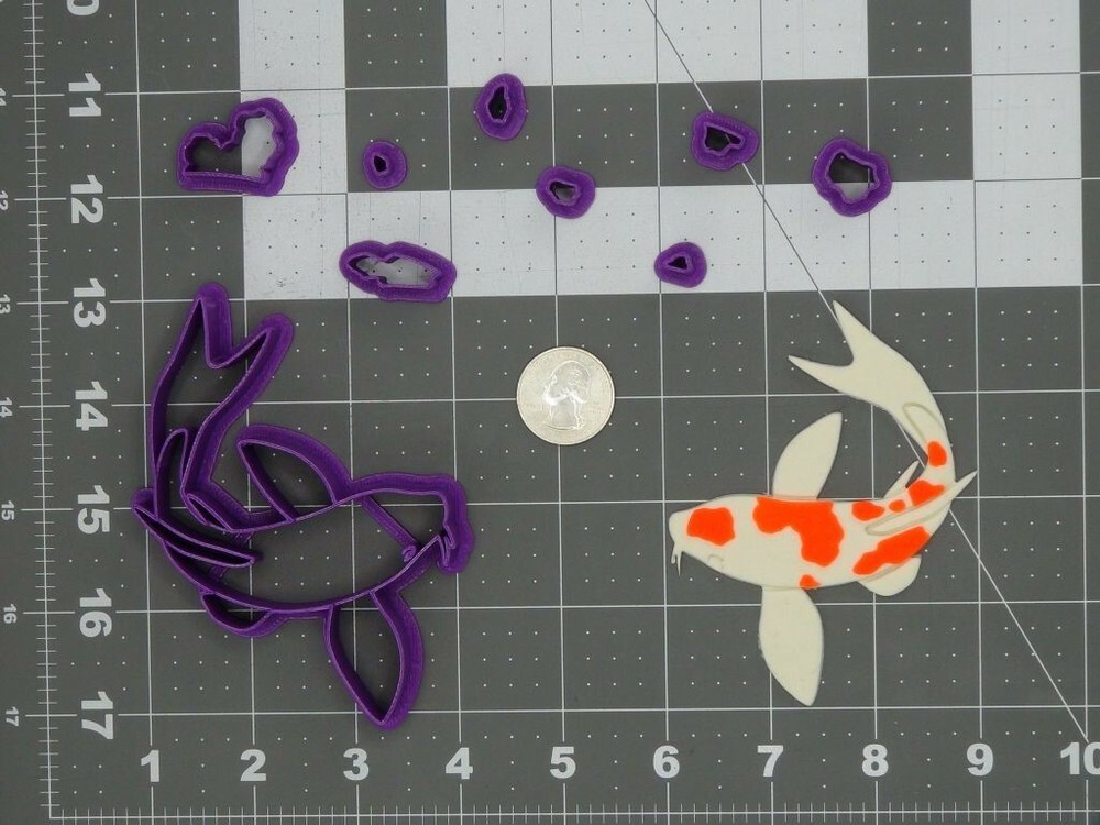Koi Fish 266-C960 Cookie Cutter Set