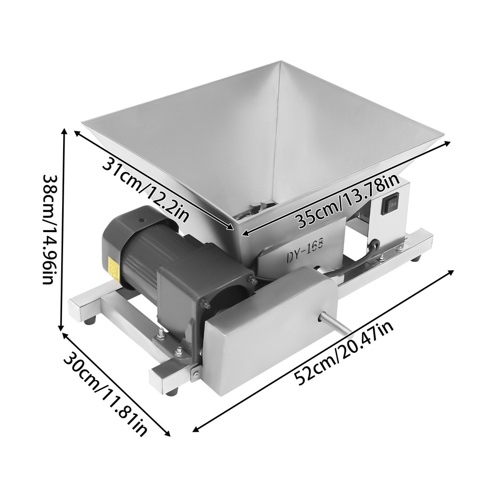 Electric Brown Sugar Crushing Machine Fruit Grinding Machine With Non-slip?Feet