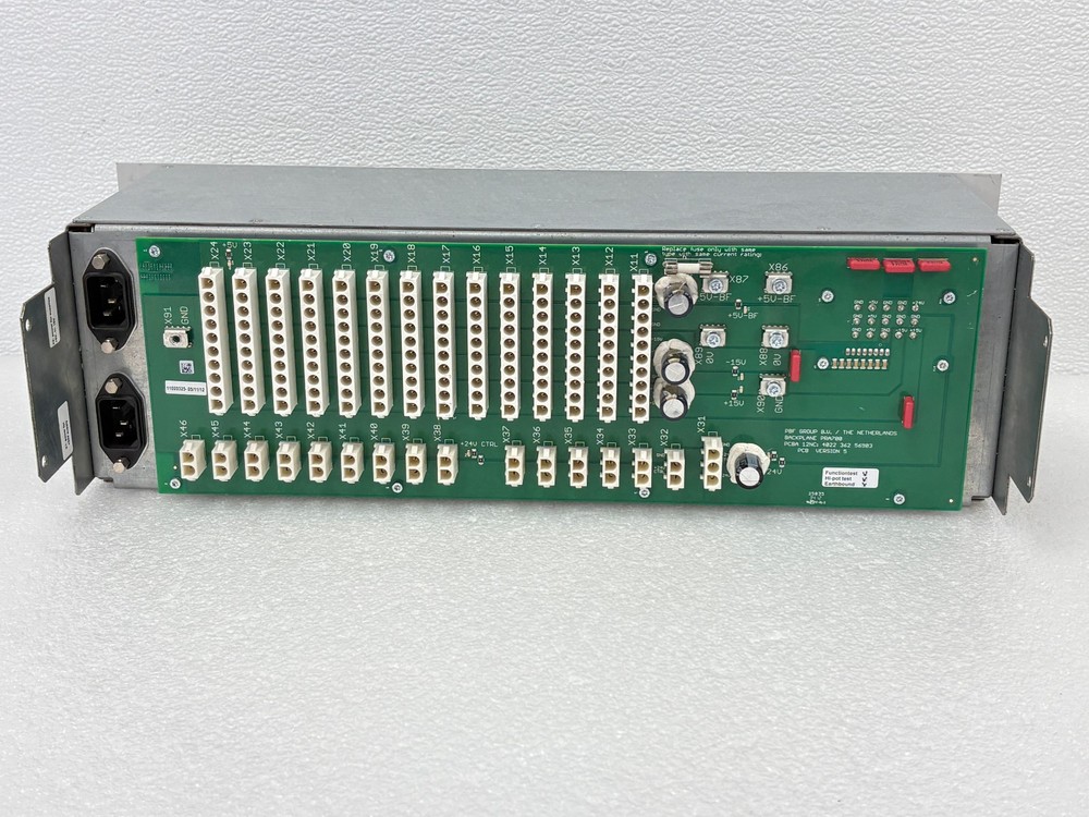 UNTESTED | PBF Group Netherlands PRA700 AC/DC Backplane Power Supply - Grey